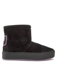 Chiara Ferragni Śniegowce CF3059-001 Czarny. Czarne śniegowce i trapery damskie Chiara Ferragni, ze skóry. Za 1,189.00 zł.