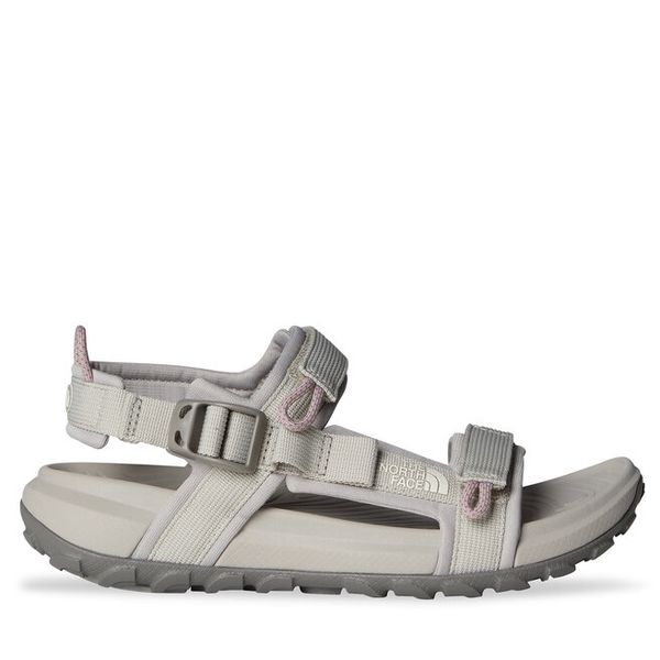 Sandały The North Face. Szare sandały damskie The North Face, bez wzorów, bez obcasa, na płaskiej podeszwie, bez zapięcia. Za 249.99 zł.