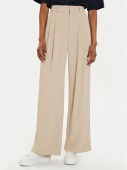 Gap Spodnie materiałowe 855968-04 Khaki Straight Fit. Brązowe spodnie materiałowe damskie GAP, m, bez wzorów, z materiału. Za 199.99 zł.
