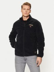 Napapijri Polar Tynik NP0A4IA9 Czarny Regular Fit. Czarne bluzy męskie Napapijri, m, bez wzorów, z polaru, bez kaptura. Za 619.99 zł.