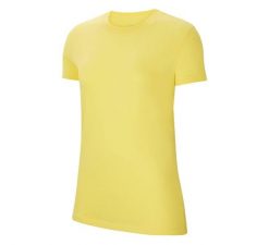 Koszulka Kobieta Nike Park 20 żółty. Żółte koszulki sportowe damskie Nike, m, bez wzorów, z bawełny, bez kołnierzyka, bez ramiączek, na fitness i siłownię. Za 121.10 zł.