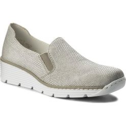 Półbuty RIEKER - 587B0-40 Grey. Półbuty damskie marki Rieker. W wyprzedaży za 159.00 zł.