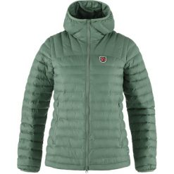 Kurtka puchowa damska Fjällräven Expedition Lätt Hoodie. Zielone kurtki damskie Fjällräven, na jesień, l, bez wzorów, z materiału, bez kaptura, trekkingowe. Za 959.99 zł.