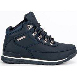 Niebieskie Ocieplane Obuwie Damskie MCKEYLOR. Niebieskie botki damskie McKeylor, bez wzorów, ze skóry ekologicznej, Adidas Advantage. W wyprzedaży za 148.01 zł.