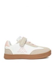 Kappa Sneakersy CEO-NF214809(DZ) Biały. Białe buty sportowe dziewczęce Kappa, bez wzorów, ze skóry, bez zapięcia. Za 99.99 zł.