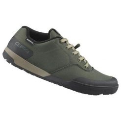 Buty Shimano SH-GF400. Zielone buty sportowe męskie Shimano, z gumy, bez zapięcia, rowerowe. Za 533.50 zł.