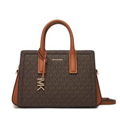 Torebka MICHAEL Michael Kors. Brązowe torebki do ręki damskie MICHAEL Michael Kors, bez wzorów, bez dodatków. Za 1,129.00 zł.