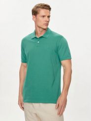 Gap Polo 586306-16 Zielony Regular Fit. Zielone koszulki polo męskie GAP, m, bez wzorów, z bawełny, bez ramiączek. Za 169.99 zł.