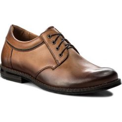 Półbuty SERGIO BARDI - Carisio FW127284517GR 104. Brązowe eleganckie półbuty marki Sergio Bardi, ze skóry. W wyprzedaży za 189.00 zł.