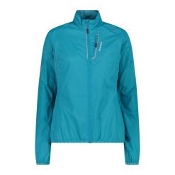Bluza damska turystyczna CMP 3C46776T. Niebieskie bluzy sportowe damskie CMP, l, bez wzorów, bez kaptura, do biegania. Za 299.45 zł.