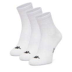 Skarpety długie Kappa. Białe skarpety męskie Kappa, bez wzorów. Za 34.99 zł.