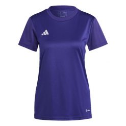 Damski jersey adidas Tabela 23. Białe koszulki sportowe damskie Adidas, m, bez wzorów, z jersey, bez kołnierzyka, bez ramiączek, do piłki nożnej. Za 69.99 zł.