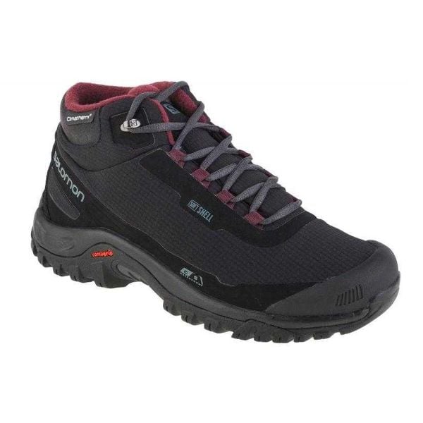 Buty Damskie Shelter. Czarne trekkingi damskie Salomon, trekkingowe. Za 823.99 zł.