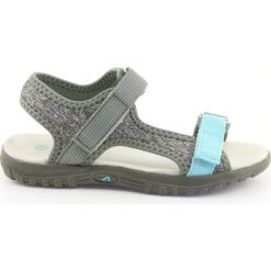 Sandałki z wkładką skórzaną American Club RL10 grey/blue. Niebieskie sandały dziewczęce American CLUB, z kauczuku, bez zapięcia. W wyprzedaży za 54.45 zł.