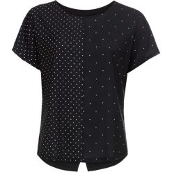 Shirt w paski bonprix czarny w białe groszki. Bluzki damskie bonprix. Za 54.99 zł.