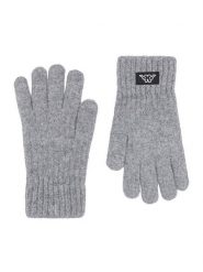 Kappa Rękawiczki CWBEO-KAP-U6-002-AW26 Szary. Szare rękawiczki męskie Kappa, bez wzorów, z dzianiny. Za 39.99 zł.