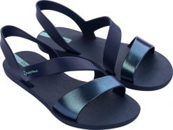 Ipanema Ipanema sandały Vibe Sandal Fem 82429 25967 - granatow 35-36. Sandały damskie Ipanema, bez wzorów, bez obcasa, bez zapięcia. Za 129.99 zł.