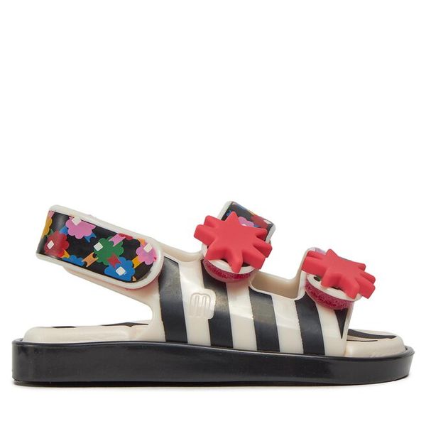 Sandały Melissa. Czarne sandały dziewczęce Melissa, bez zapięcia. Za 299.99 zł.
