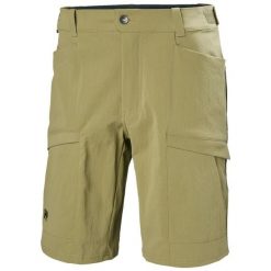 Szorty Helly Hansen Verglas Tur. Zielone szorty męskie Helly Hansen, l, bez wzorów, z materiału, eleganckie. Za 511.00 zł.