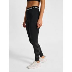Damskie legginsy Hummel Pulse. Czarne legginsy damskie Hummel, bez wzorów. Za 175.00 zł.
