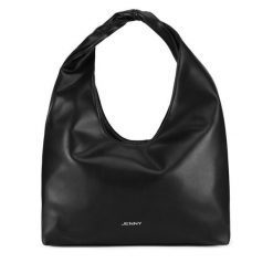 Torebka JENNY. Czarne torebki do ręki damskie Jenny, bez wzorów, klasyczne, bez dodatków. Za 169.99 zł.