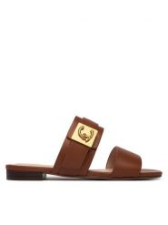 Coccinelle Klapki C-Me E4 U7Q 17 01 01 Brązowy. Brązowe klapki damskie Coccinelle, bez wzorów, ze skóry, bez obcasa. Za 849.99 zł.