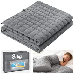 Kołdra Obciążeniowa Koc Sensoryczny dla dzieci i dorosłych 8kg 150x200cm. Kocyki dla dzieci REBEL ACTIVE, z materiału. Za 125.00 zł.
