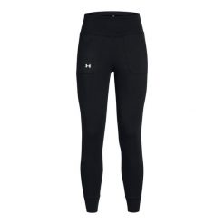 Damskie spodnie dresowe Under Armour Motion. Czarne spodnie dresowe damskie Under Armour, s, bez wzorów, z dresówki. Za 273.50 zł.