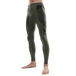 Męskie legginsy kompresyjne Sporty zimowe Siroko Method. Zielone legginsy sportowe męskie SIROKO, l, bez wzorów. W wyprzedaży za 109.95 zł.