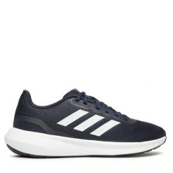 Buty do biegania adidas. Niebieskie buty sportowe męskie Adidas, bez zapięcia, do biegania. Za 199.99 zł.