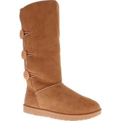 Kozaki zimowe "Flora" w kolorze jasnobrązowym. Kozaki damskie marki Island Boot. W wyprzedaży za 173.95 zł.