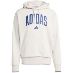 Bluza Męska z Kapturem adidas Sportowa Hoodie Wygodna Bawełniana roz. XXL. Białe bluzy męskie Adidas, m, bez wzorów, z bawełny, z kapturem. Za 223.00 zł.