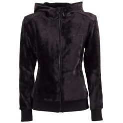 Damska bluza z kapturem full zip Harry's Horse Classy Marley. Czarne bluzy damskie HARRYS HORSE, s, z aplikacjami, z bawełny, z kapturem. Za 234.50 zł.