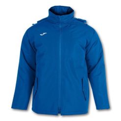 Kurtka sportowa wiatrówka męska Joma Trivor. Niebieskie kurtki męskie Joma, m, bez wzorów, z materiału, sportowe, z kapturem. Za 409.00 zł.