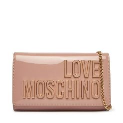 Torebka LOVE MOSCHINO. Czerwone torebki do ręki damskie Love Moschino, bez wzorów, wizytowe, bez dodatków. Za 719.99 zł.