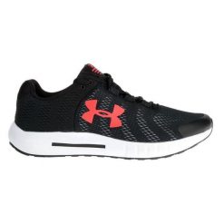 Buty do biegania męskie Under Armour Micro G Pursuit BP 003. Brązowe buty sportowe męskie Under Armour, bez zapięcia, do biegania. Za 259.00 zł.