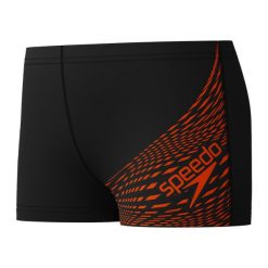 Kąpielówki chłopięce spodenki kąpielowe Speedo Medley Logo Aquashort. Czarne szorty dla chłopców Speedo, bez wzorów, sportowe. Za 161.18 zł.