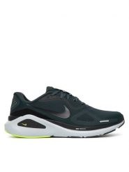 Nike Buty do biegania Structure 26 HJ1102 300 Zielony. Zielone buty sportowe męskie Nike, z materiału, bez zapięcia, do biegania. Za 599.99 zł.