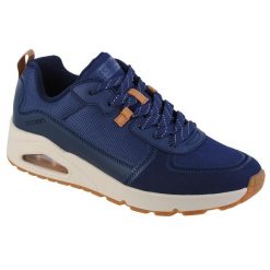 Buty sportowe Sneakersy męskie, Skechers Uno-Layover. Niebieskie buty sportowe męskie Skechers, bez zapięcia, trekkingowe. Za 349.99 zł.
