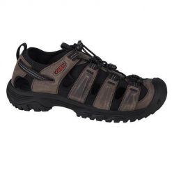 Buty do chodzenia męskie Keen Targhee Iii Sandal. Brązowe sandały męskie Keen, z materiału, bez zapięcia. Za 559.00 zł.