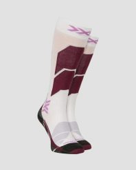 Skarpety damskie X-Socks SKI PERFORM OTC W315. Brązowe skarpety damskie X-Socks, bez wzorów, z materiału. Za 169.99 zł.