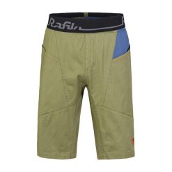 Szorty Rafiki Megos. Czarne krótkie spodenki sportowe męskie Rafiki, bez wzorów, trekkingowe. W wyprzedaży za 286.65 zł.