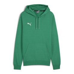 Bluza męska Puma Team Goal Casuals Hoody. Zielone bluzy sportowe męskie Puma, m, bez wzorów, bez kaptura, do piłki nożnej. Za 178.00 zł.