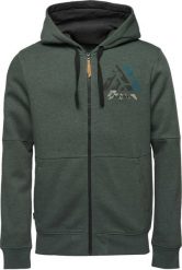 Męska bluza Loap Edcar zielona. Zielone bluzy męskie Scarpa, na jesień, l, bez wzorów, z bawełny. Za 212.99 zł.