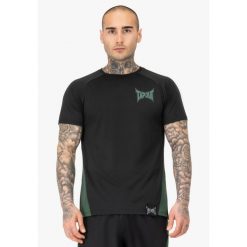 Koszulka Tapout Functional. Czarne buty sportowe męskie TAPOUT, bez wzorów, bez kołnierzyka, bez ramiączek, na fitness i siłownię. Za 195.00 zł.