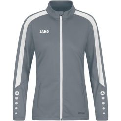 Poliestrowa bluza dresowa Jako Power. Szare bluzy męskie Jako, xl, bez wzorów, z dresówki, z kapturem. Za 174.25 zł.