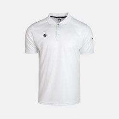 Koszulka techniczna ACAY M V3: wygoda, oddychalność i szybkie schnięcie. Białe koszulki polo męskie IZAS, m, bez wzorów, bez ramiączek. Za 160.83 zł.