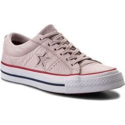 Tenisówki CONVERSE - One Star Ox 160623C Barely Rose/Gym Red/White. Półbuty damskie Converse. W wyprzedaży za 249.00 zł.