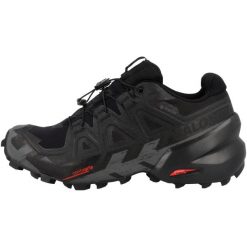 Buty do biegania damskie Salomon Speedcross 6 Gtx. Czarne obuwie sportowe damskie Salomon, bez wzorów, z materiału, do biegania, salomon speedcross. Za 707.00 zł.