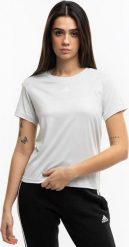 Adidas Koszulka damska adidas Aeroready Train Essentials 3-Stripes Tee beżowa HZ5681 M. Brązowe t-shirty damskie Adidas, m, bez wzorów, bez kołnierzyka. Za 111.84 zł.